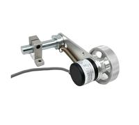 AQHYEBNSR Encoder rotativo con Ruota a rulli GHW38 Perimetro da 200 mm for la misurazione della Lunghezza(2000PPR)