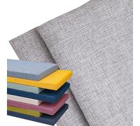 AQIGR Fodera per Cuscino Panca Rettangolare con Cerniera, Coprisgabello Copri Cuscino Antiscivolo per Sedile da Giardino per Patio(Grigio Chiaro,110x60x10cm Thick)