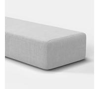 AQIGR Riempitrice Per Letto Lungo Singolo/Matrimoniale/King Size Riempitrice Rettangolare Tra Testiera E Materass, Estensione Del Materasso per Letto Intero(Light gray,160x10x25cm)