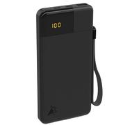 AQIILA PB B10 SW - Powerbank, 10000 mAh, 20 W, 1 USB-A, 2 USB-C, nero