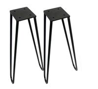 AQIOERH 1 Set/2 pz 50 cm Pieghevole In Metallo Skateboard Piede Gambe for Mobili FAI DA TE Piedini In Gomma Tavolini Gambe Resto per armadietti