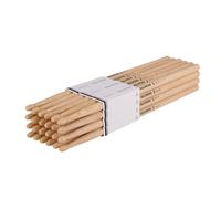 AQJUNONG Bacchette per batteria 5B, 12 paia di bacchette classiche in legno di quercia, per bambini e adulti, accessori professionali per strumenti musicali a percussione