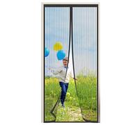 AQKaki Zanzariera Magnetica, 120x125cm Fibra di Poliestere Tenda Zanzariera Porte con Magneti Forti Automatica Chiusura Zanzariere Magnetiche per Finestre Traspirante per Balcone Soggiorno Cucina