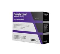 AQMA Flavofort 1500 Integratore Microcircolo e Gambe Pesanti, 14 Bustine