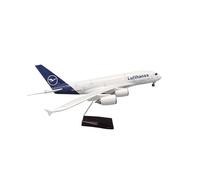 AQMUZE Modellini in scala Aerei 47CM Per Lufthansa A380 Collezione Aeroplani Leggeri Giocattoli Per Aeroplani Decorazioni Per Display Da Tavolo Aeroplani(No lamp)