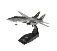 AQMUZE Modellini in scala Aerei Modello Aereo Per F14 Tomcat Bombcat Fighter 1/100 Scala Modello Militare Modello Militare Toys Diecast Aeroplano Modello