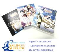 Aqours 4th LoveLive ~Sailing to the Sunshine ~ Blu-ray Memorial BOX F/S