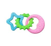 AQPET Giochi per Cane Dental Catena di Gomma con forme 18 x 8