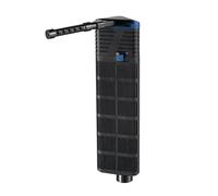 AQPET Neptune Edge 350 - Filtro Interno Angolare a 3 Stadi per Acquari d’Acqua Dolce e Marina | Filtrazione Meccanica, Chimica e Biologica | Silenzioso, Compatto, Portata Regolabile 350 lt/h