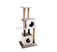 Aqpet Tiragraffi XXL 140 cm In corda di Sisal con Doppia Cuccia e piattaforma per il massimo divertimento del tuo gatto