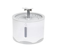 AqpetFriends Stream Fontanella Per Gatti e cani Fontana per gatti Completa con sensore di sicurezza - 2,6 Litri Colore Grigio