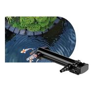 AQPOND Sterilizzatore UV per Laghetto - Chiarificatore UV-C per Controllo Alghe e Acqua Verde - Sistema di Sterilizzazione per Laghetti, Stagni e Fontane da Giardino, 7000 lt/h, 36 Watt