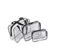 AQQWWER Contenitori per l'organizzazione 1pcs Waterproof Swimming Bags Transparent bag Sports travel storage bag Phone Pocket shoes bag
