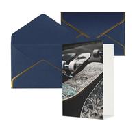 AQRJKHD Skate boards Biglietto di ringraziamento con buste Biglietto di auguri di buon compleanno per donne uomini Biglietti vuoti per tutte le occasioni biglietti di auguri per matrimoni, baby shower