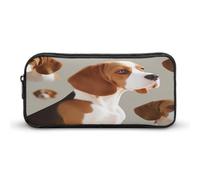 AQRJLPM Beagle Doggy Astuccio portamatite grande capacità semplice pennarello portatile estetico cerniera astuccio