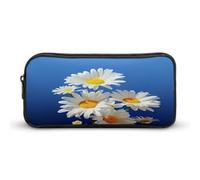 AQRJLPM Bella Daisy Pencil Pouch Grande Capacità Semplice Marker Pouch Portatile Estetica Cerniera Astuccio