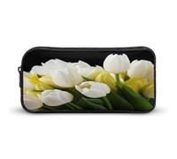 AQRJLPM Diversi fiori matita sacchetto grande capacità semplice marcatore sacchetto estetico portatile cerniera matita caso
