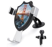 AQRJLPM Golden Gate Bridge - Supporto per telefono da auto, per cruscotto, parabrezza, ventosa, gancio in metallo, per tutti gli smartphone e i modelli di auto