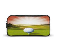 AQRJLPM Golf Sport Pencil Pouch Grande Capacità Semplice Marker Pouch Portatile Estetica Cerniera Astuccio