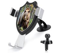 AQRJLPM Mama Bear - Supporto per telefono da auto, per cruscotto, parabrezza, ventosa, gancio in metallo, per tutti gli smartphone e i modelli di auto