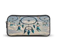 AQRJLPM Native Dream Catcher Matita Pouch Grande Capacità Semplice Marcatore Sacchetto Portatile Estetica Cerniera Astuccio