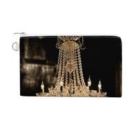 AQRJLPM Portafoglio in tela con libellula, per pittura ad acquerello, sottile, leggero, resistente, con cerniera, per uomini e donne