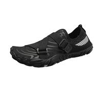 Aqua Beach Surf Scarpe da acqua bagnata per donne e uomini leggere ad asciugatura rapida scarpe da acqua a piedi nudi nuoto a piedi nudi yoga mare snorkeling immersioni piscina, Grigio scuro, 42 1/3