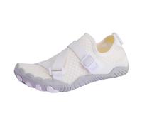 Aqua Beach Surf Scarpe da acqua bagnata per donne e uomini leggere ad asciugatura rapida scarpe da acqua a piedi nudi nuoto a piedi nudi yoga mare snorkeling immersioni piscina, bianco, 39 EU