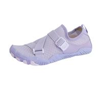 Aqua Beach Surf Scarpe da acqua bagnata per donne e uomini leggere ad asciugatura rapida scarpe da acqua a piedi nudi nuoto a piedi nudi yoga mare snorkeling immersioni piscina, Viola, 39 EU