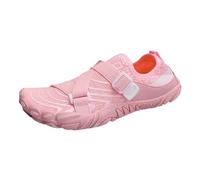 Aqua Beach Surf Scarpe da acqua bagnata per donne e uomini leggere ad asciugatura rapida scarpe da acqua a piedi nudi nuoto a piedi nudi yoga mare snorkeling immersioni piscina, rosa, 38 2/3 EU