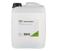 Aqua Bidest, tanica per acqua da laboratorio, 5 l, sterilizzata, demineralizzata tramite osmosi