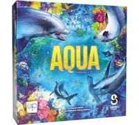 AQUA Board Game | Art by Vincent Dutrait | Fun Strategy Game for Adults and Family | Thematic Oceanic Tile Placement Game | Ages 8 and Up | 1-4 Players | 30-45+ Min Playtime | Made by Sidekick Games