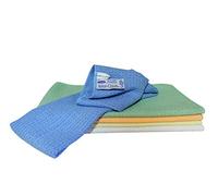 Aqua Clean Pique - Set di 5 strofinacci in microfibra