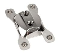 Aqua Computer 21700 Argento Water block Liquido Nichel Socket AM4 1/4" cuplex