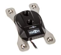 Aqua Computer 21714 Nero Argento Water block Liquido Acetale Nichel Socket AM4