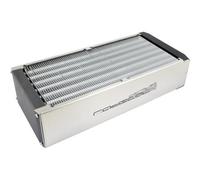 Aqua-Computer Blocco per radiatore 33706 – Airplex Radical 4/280, Grigio Argento