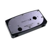 Aqua Computer aquacover dual Nero Acciaio inossidabile Laing DDC 1T / 41084