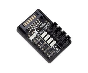 Aqua Computer Compatibile RGBpx Splitty12 Active ARGB-Hub