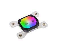 Aqua-Computer Blocco d'acqua cuplex kryos NEXT RGBpx AM4/AM5 Acetal+ Argento 925 Nero