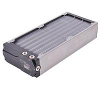 Aqua computer nel sistema modularity 280 mm, Alu-forma, un cerchio scappate, in acciaio inox-laterali