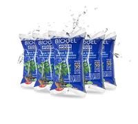 Aqua Control Biogel, Acqua Solida per le Tue Piante, Ideale per l'Irrigazione Durante le Vacanze, Fino a 30 Giorni Senza Irrigazione, 400 ml, Confezione da 5