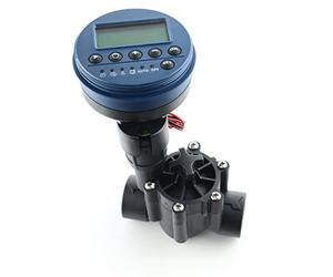 Aqua Control - Programmatore Digitale d'Irrigazione con Elettrovalvola di Solenoide Latch. Con 2 Programmi d'Irrigazione Indipendenti. Programmatore con valvola per Pozzetto