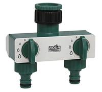 Aqua Control Quality ferreteria Plus M292599 - Derivazione per Rubinetto da 1" - ¾" 2 uscite con Attacco rapido