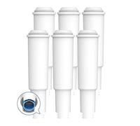 AQUA CREST Filtro Acqua per Macchine da Caffè White, Ricambio per 60209 White, 64553, 7520, 68739 - Include Vari modelli di Capresso®, Impressa®, Confezione da 6 pz