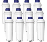 AQUA CREST Filtro dell'acqua per macchina da caffè, ricambio per De'Longhi® DLSC002, SER3017 e 5513292811 - Incluse le versioni della serie ECAM, Esam, ETAM (12)