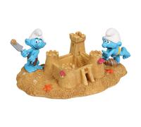 Smurfs AquaDella Castello di Sabbia da Spiaggia dei Puffi 21,1x11,5x8,8 cm Multicolore