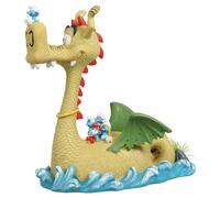 Aqua Della Decorazione Acquario Smurfs Drago 16x8x17cm per Dolce E Acqua Salata