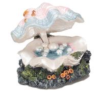 Aqua Della Decorazione Acquario Conchiglia Con Aereatore, Nuova