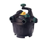 Aqua Garden Clean Pond Machine 10000 | Filtro per laghetto Senza Pressione con Mezzo filtrante 2 in 1 | Contro alghe e Acqua torbida | Facile da Pulire | incl. Clean Pond Pods | per laghetti Fino a