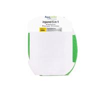 Aqua Garden Inpond 2000 Kit di Manutenzione | Set di filtri con 6 Cuscinetti in Lana polimerica e 1 Filtro in Schiuma Lavabile | Facile Sostituzione per Acqua del laghetto Pulita e Sana